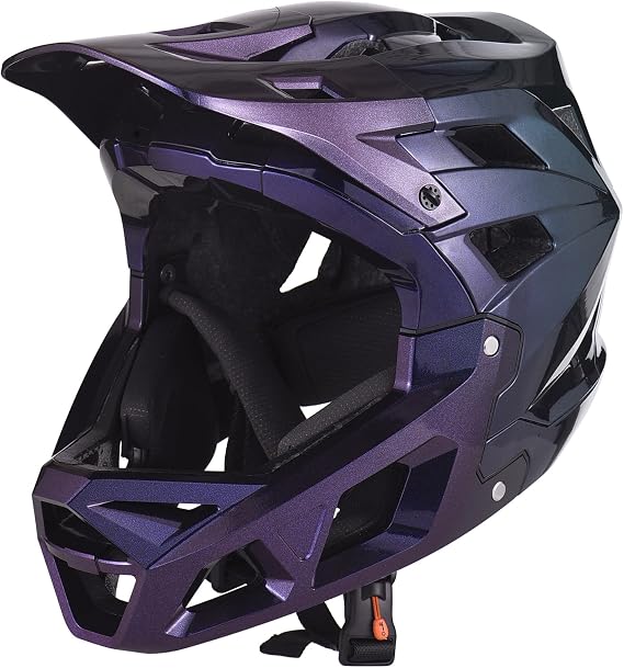 Mountain Bike Helmet Men Full Face Lightweight Breathable Rough Terrain Helmet for Outdoor Adventures