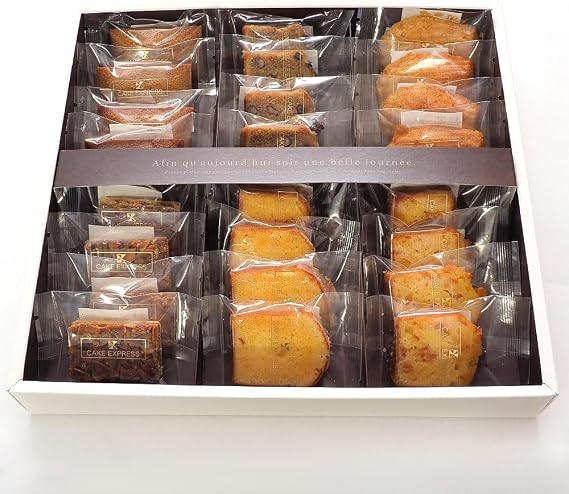 CAKE EXPRESS Pastry Pound Cake Assortment, Pack of 24