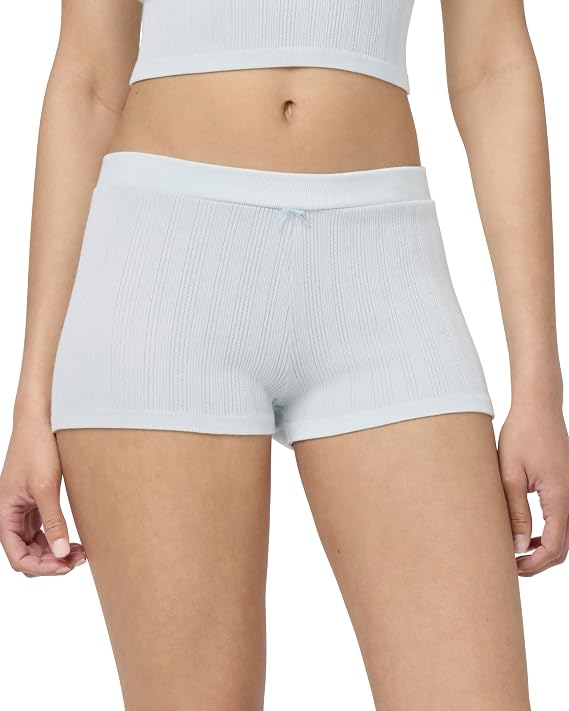 florence by mills Women's Villa Collection Pointelle Shortie