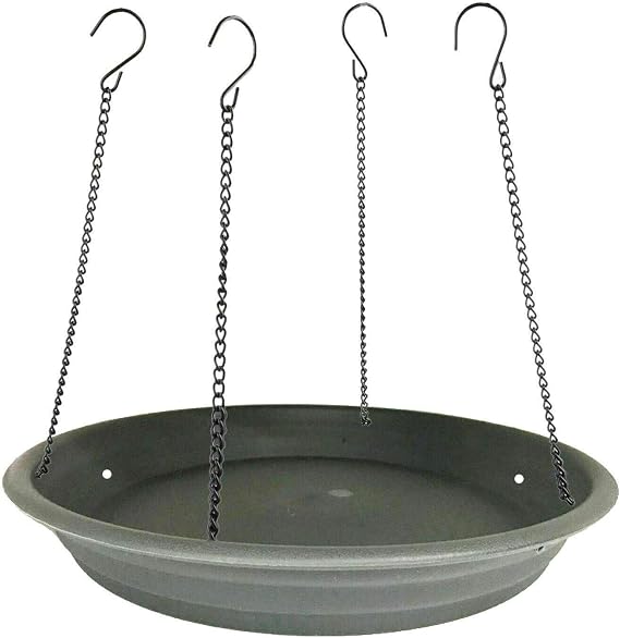 Bird Seed Catcher Tray Platform Feeder Hanging Tray Fits Most feeders Catches Most Falling Seed and Husk Great for Attracting Birds Outdoors, Backyard, Garden - No Feeders