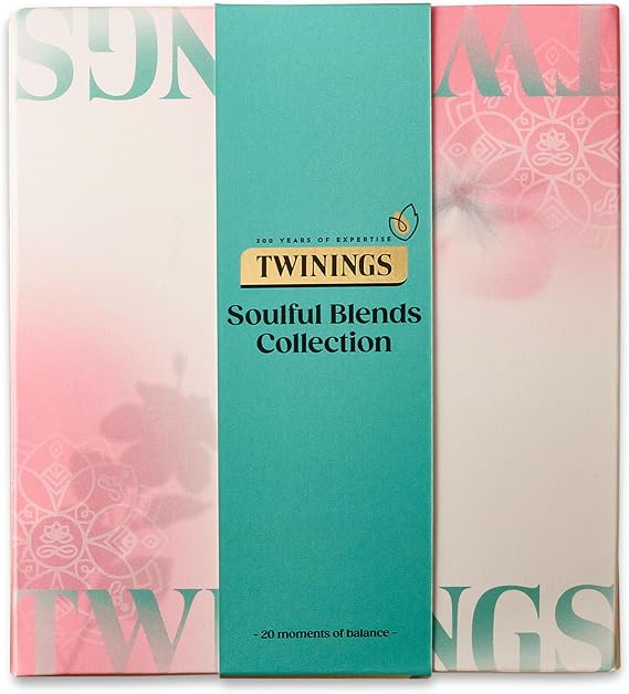 Twinings Soulful Blends Collection Gift Box, 20 Tea Bags