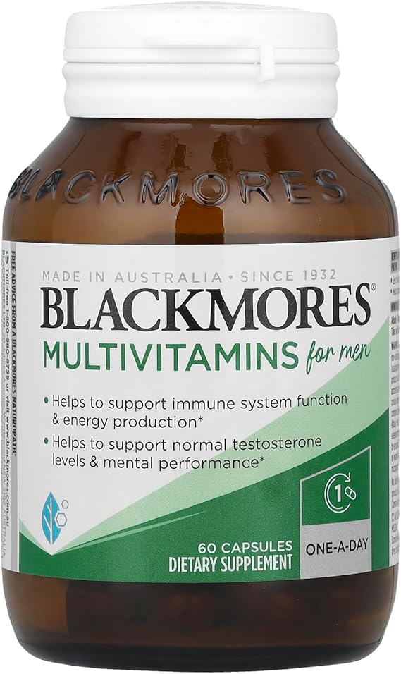 Blackmores Multivitamins for Men, 60 Capsules