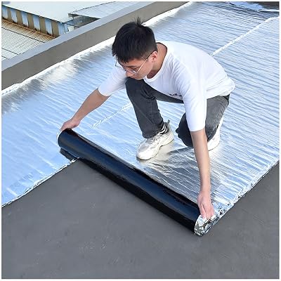 Rolls Flashing Tape,Waterproof Patch Seal Tape,Self-Adhesive Roof Repair Bitumen Tape,for Roof Leak,Surface Crack,Window Sill Gap Seal TapeW30CMXL5M