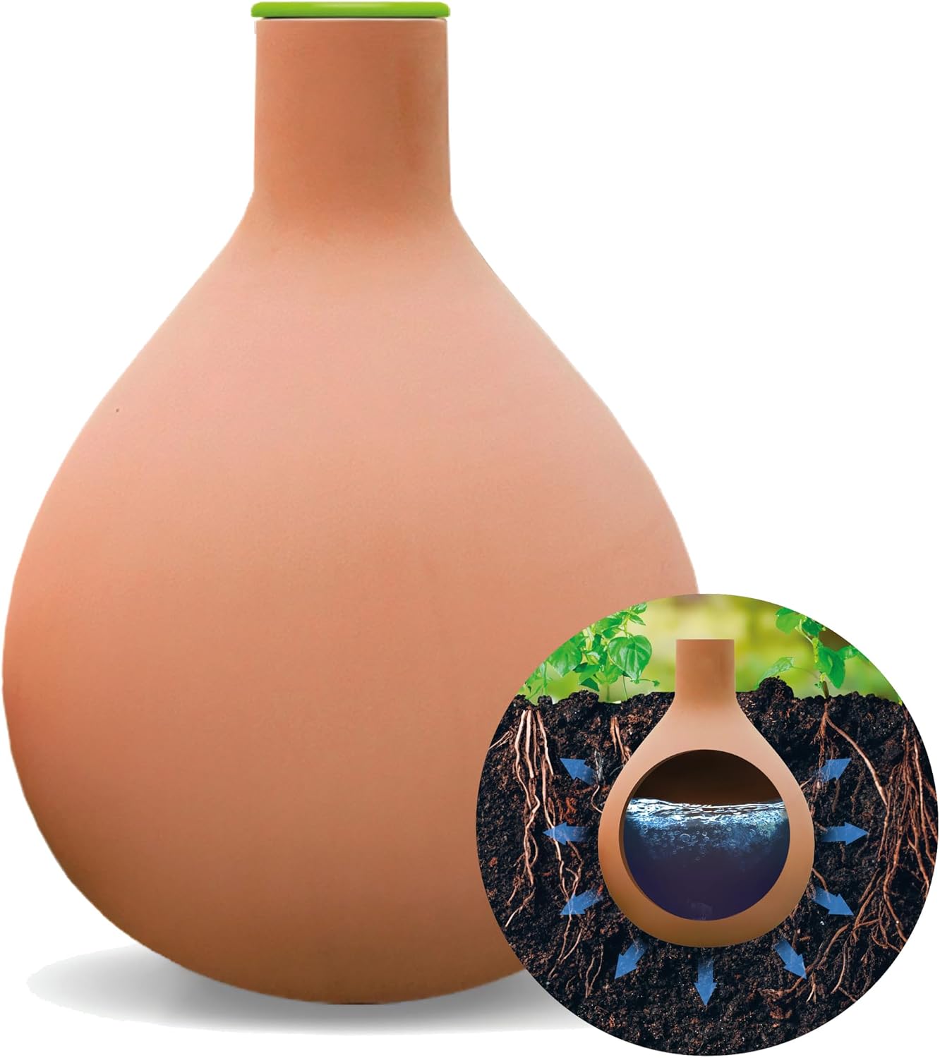 Bio Green HM-M Medium HYDRO Max Clay Vessel - Brown