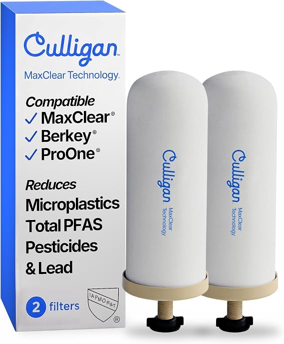 Culligan MaxClear Gravity Filter Replacement - Microplastics, Lead & PFAS