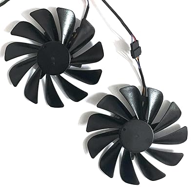 CF1010U12S 95mm 12V 0.45A 4 Pin Graphics Card Cooling Fan Replacement for PowerColor DATALAND RX 5600XT 5700 5700XT RED Dragon Video Card Cooler Fans