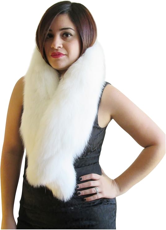 Fox Fur Clip Collar