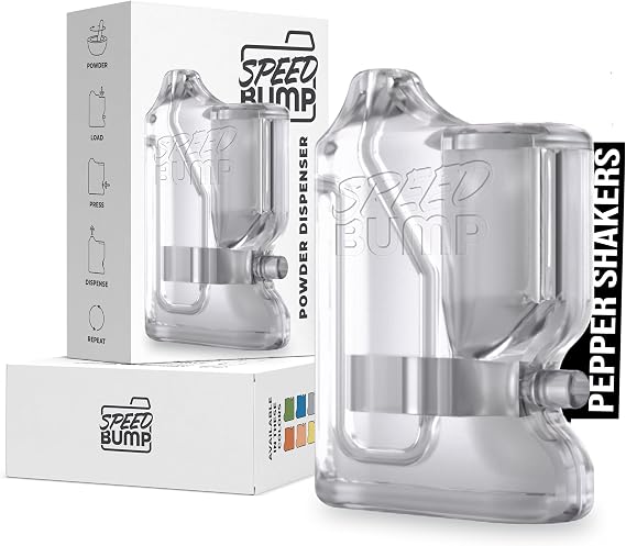 Portable Pepper Shaker (Clear) - Versatile Seasoning Set, Multi Functional Salt Dispenser Spice Shakers for Easy Use - Convenient & Durable Plastic Salt and Pepper Dispenser for Fine Spices