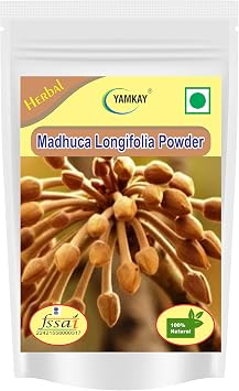 Madhuca Powder (Mahua Flower Powder, Madhuca longifolia) Premium Dried Mahua Powder for Traditional Recipes, Herbal Blends & Culinary Use Natural, Fine Ground (300 GM(10.58 OZ))