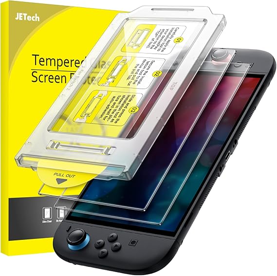 JETech Nintendo Switch 2 Screen Protector Pack of 2