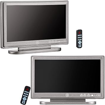 2 Pieces 1:12 Miniature TV Television with Remote Control Dollhouse Television Mini Furniture Model Dollhouse Decoration Accessories