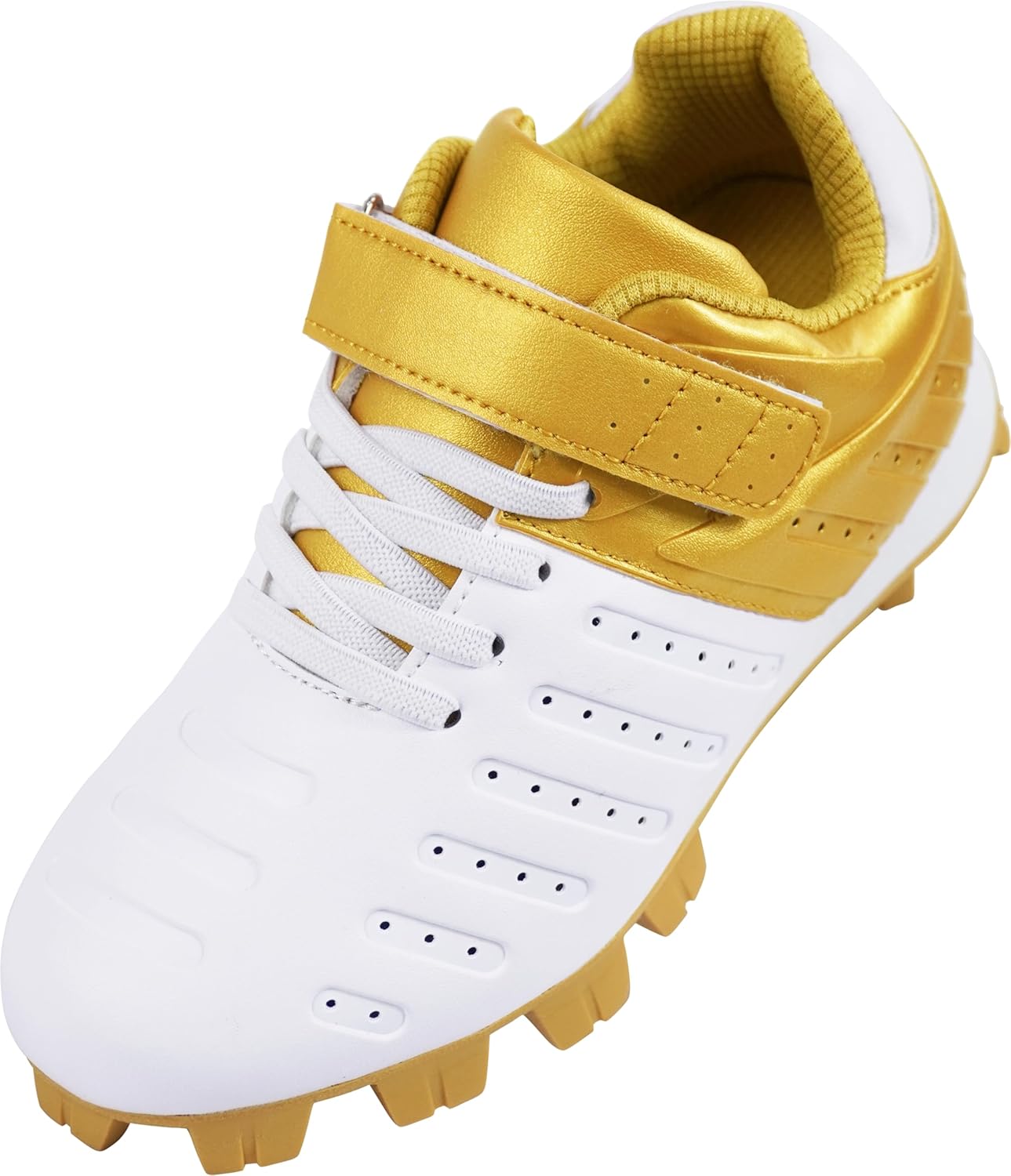 Kids FG Baseball Cleats - Lightweight Softball Shoes for Boys Girls - Athletic Youth Softball Shoes