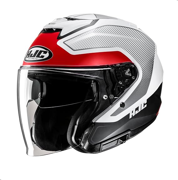 HJC i31 Tevis Open Face Motorcycle Helmet, DOT Approved (MC1SF, Small)