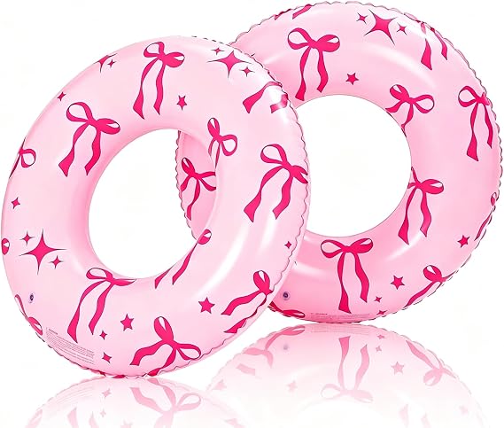 Inflatable Pool Float Tube -35 in Tube Float for Adult,Inflatable Swim Tube Raft Premium Swim Ring Heavy Duty Vinyl Flotation Pool Floats for The Beach, Party, Vacation, UV Resistant - Pool Party