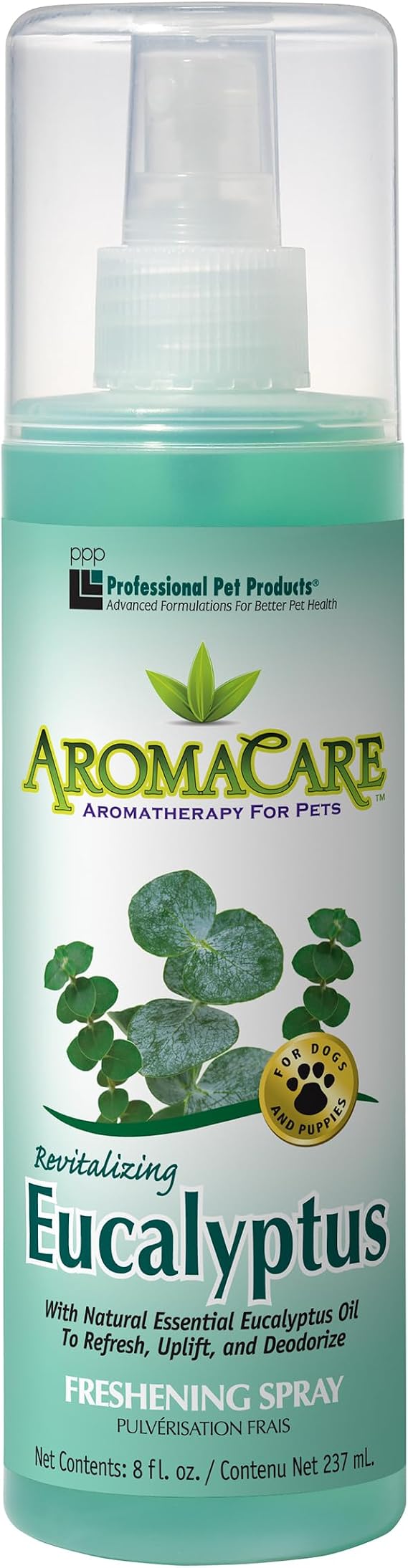 PPP Pet Aroma Care Eucalyptus Spray, 8-Ounce