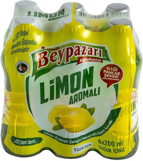 Beypazarı Lemon Mineral Water (6x200ml)