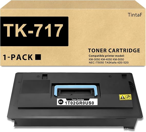 TK-717 TK717 Black Toner Cartridge for KM-3050 4050 5050 420i 520i Printer