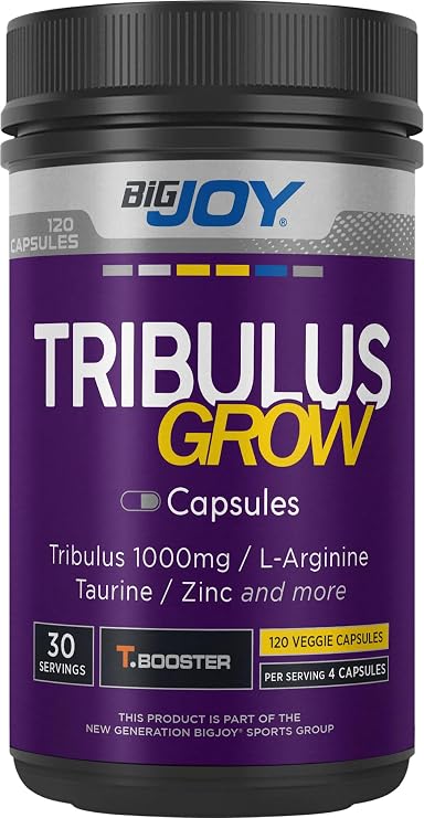 BigJoy Sports TribulusgrOW, 120 Capsules
