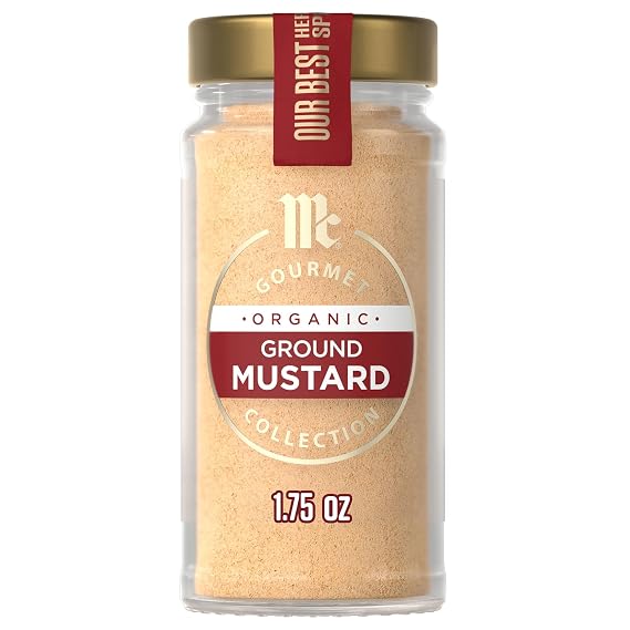 McCormick Gourmet Organic Ground Mustard, 1.75 Oz