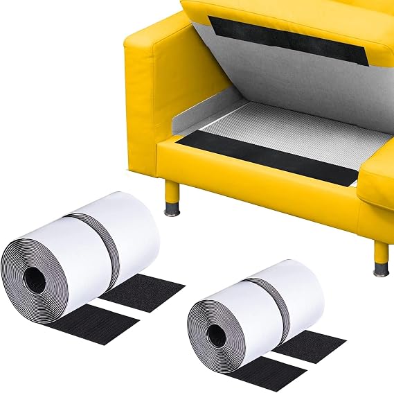 Non Slip Couch Cushion Grips Holders to Keep Couch Cushions from Sliding Hook and Loop Tape for Mattress Furniture