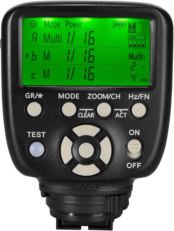 YONGNUO Upgraded YN560-TX II LCD Flash Trigger Remote Controller, for Canon and YN560IV/III YN660 with Wake-up Function for Canon Cameras