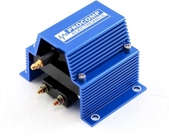 Speedmaster PCE382.1007.05 Universal Pc91 12V High Output External Male E-Core Ignition Coil - Blue