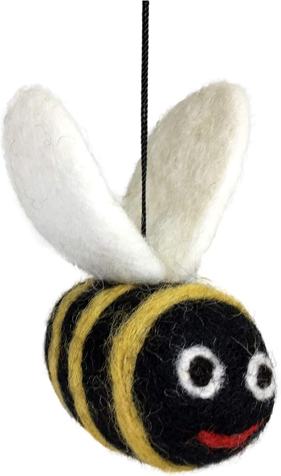 Ruth and Wilde Wool Bee Christmas Tree Ornament