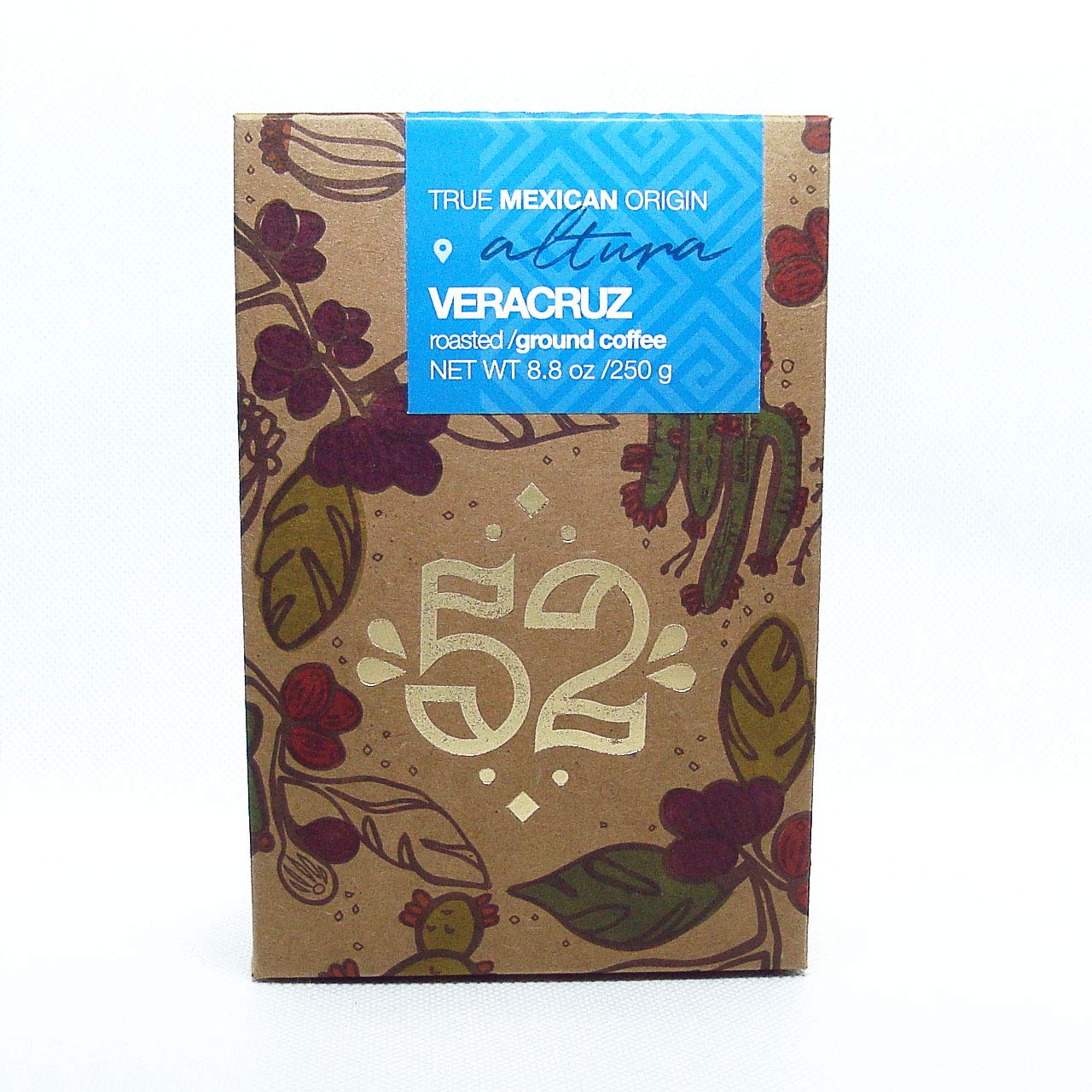 52 ALTURA, Artisan Mexican Coffee, Premium Collection Ground Coffee - Veracruz