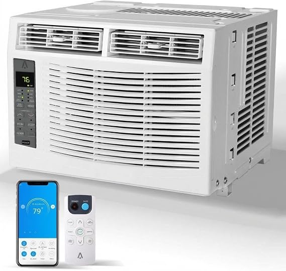 8000 BTU Window Air Conditioner-WIFI Enabled