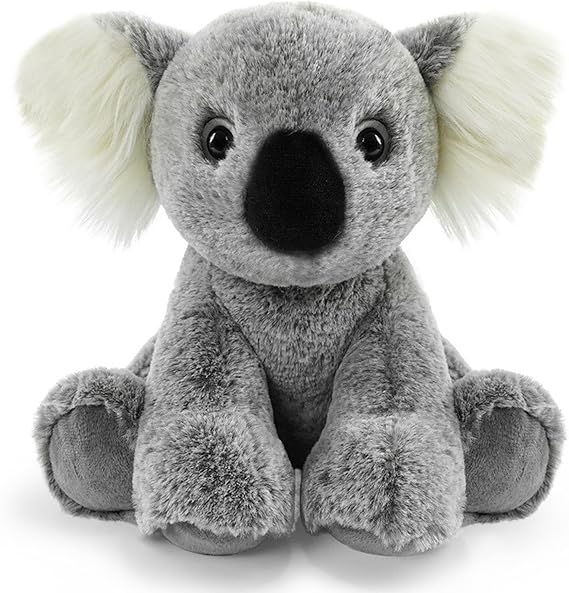 Cute Koala Stuffed Animal 8.5 inch Forest Wild Realistic Plush Toys Soft Plushies Huggable Dolls Birthday Gifts for Kids Adults