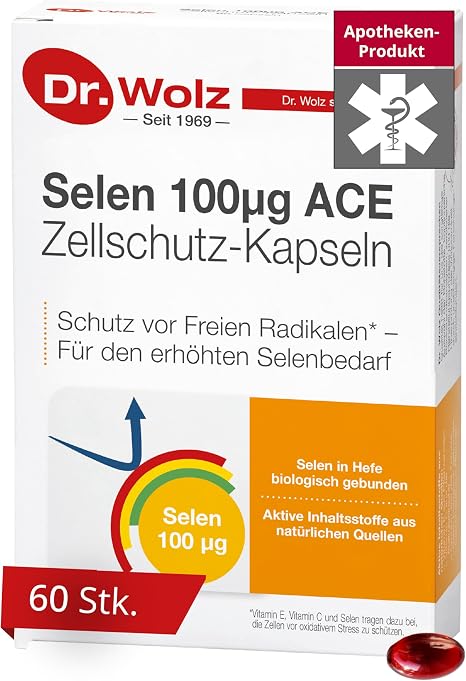 Dr. Wolz - Selenium 100 micrograms ACE - 60 capsules