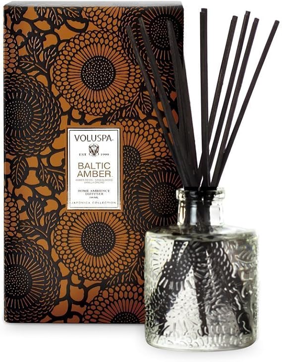 Voluspa Baltic Amber Mini Diffuser 100 ml 3.3 oz