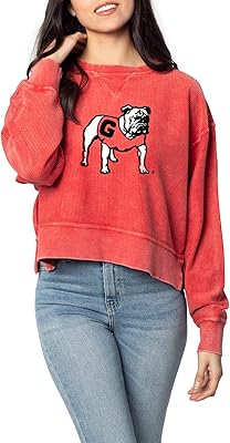 Chicka-d Womens Corded Boxy Pullover