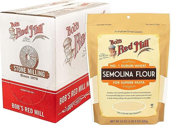 Bob's Red Mill, Semolina Flour, 680g