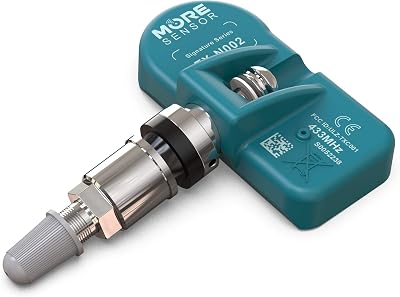 MORESENSOR Signature Series 433MHz TPMS Tire Pressure Sensor | Preprogrammed for Select 135 European Brand Models | Replacement for 36106872774 36106877937 0009054104 | Clamp-in | NX-S165