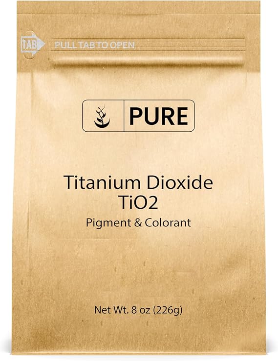 Pure Original Ingredients, Titanium Dioxide Powder, 8 Oz