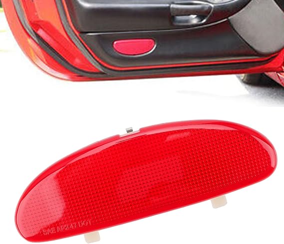 DERI Front Inner Door Panel Reflector with Buckle for C5 Corvette 1997-2004
