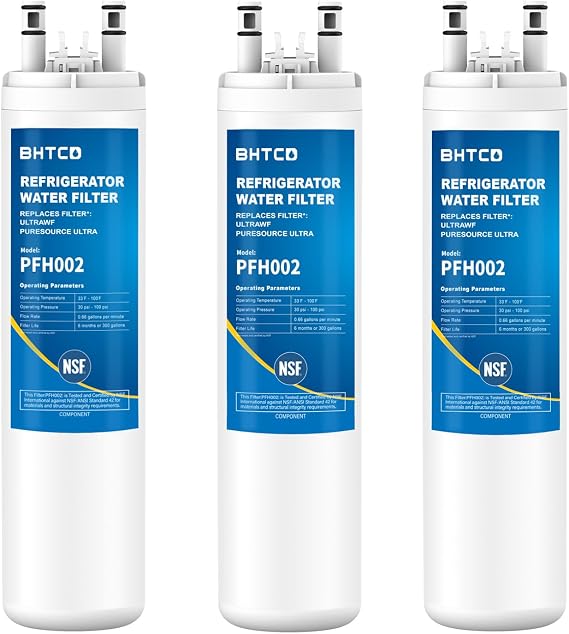 Water Filter for Frigidaire FGHS2631PF4A FGHC2331PFAA FGHC2331PFCA