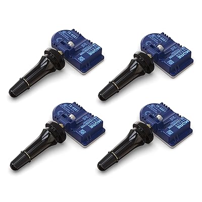 MORESENSOR Compact PRO Series 315MHz TPMS Tire Pressure Sensor 4-Pack | Preprogrammed for Select 25 Japanese Brand Models | Replacement for 42753-STK-A04 | Snap-in | KX-S072-SN-4