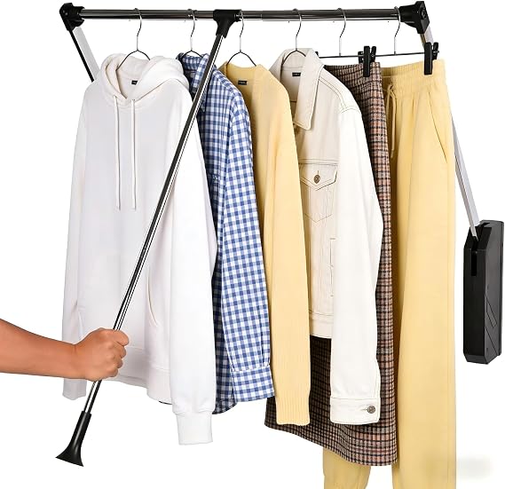 Pull Down Closet Rod
