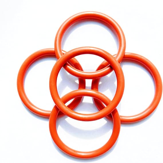 5pcs Silicone Steam Gasket Ring Replacement for Delonghi Group Espresso Machines Brew EAM Esam ECAM ORM Piston Seal OD 44mm ID 36mm