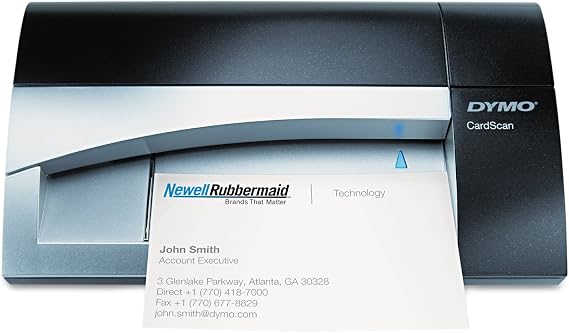 DYMO CardScan v9 Executive Business Card Scanner and Contact Management System for PC or Mac (1760686)