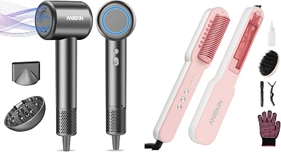 DYS0N Alternative High Speed Hair Dryer with Steam Hair Straightener Brush
