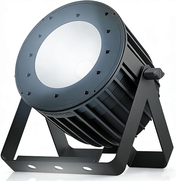 SHEHDS LED COB 200W Par Lights, Cool White and Warm White Stage Wash Lights