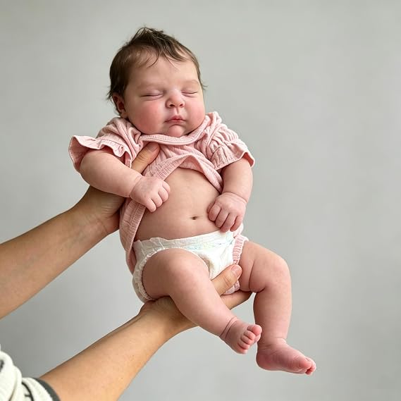 Zero Pam 20 Inch Reborn Baby Dolls Silicone Full Body, Silicone Vinyl Baby Dolls Full Body Girl,Realistic Reborn Dolls with Accessories, Lifelike Babys Doll for Girls