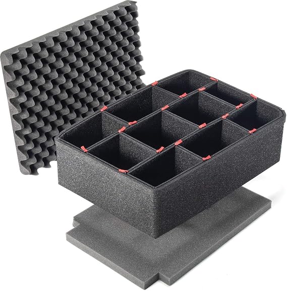Customizable Divider kit to fit The Harbor Freight Apache 2800 case.
