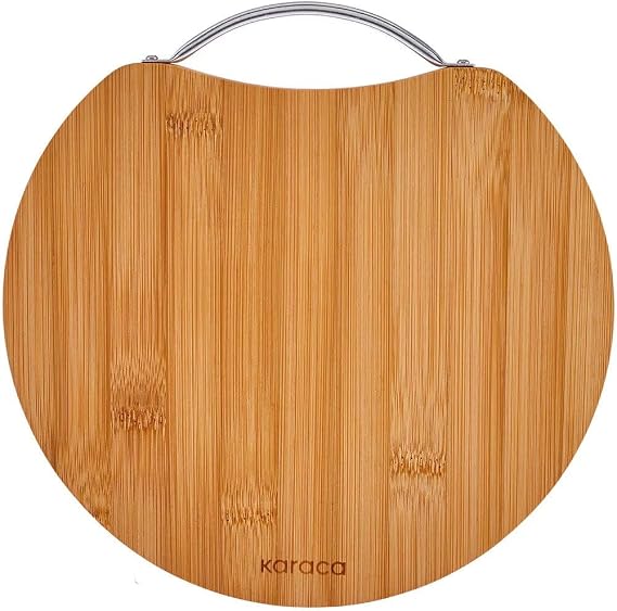 Karaca Owen Round Small Bambu Kesme Tahtası Ölçü: 25x25 cm Malzeme: Bambu
