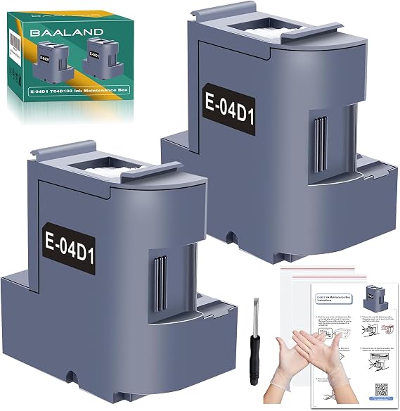 E-04D1 Ink Maintenance Box Replacement for Epson ET-15000 ET-4750 ET-4850