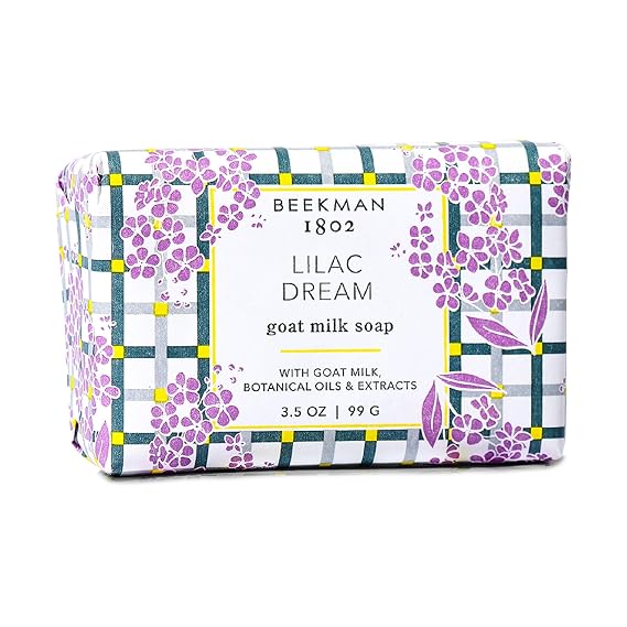 Beekman 1802 Goat Milk Soap, Lilac Dream, 3.5 oz