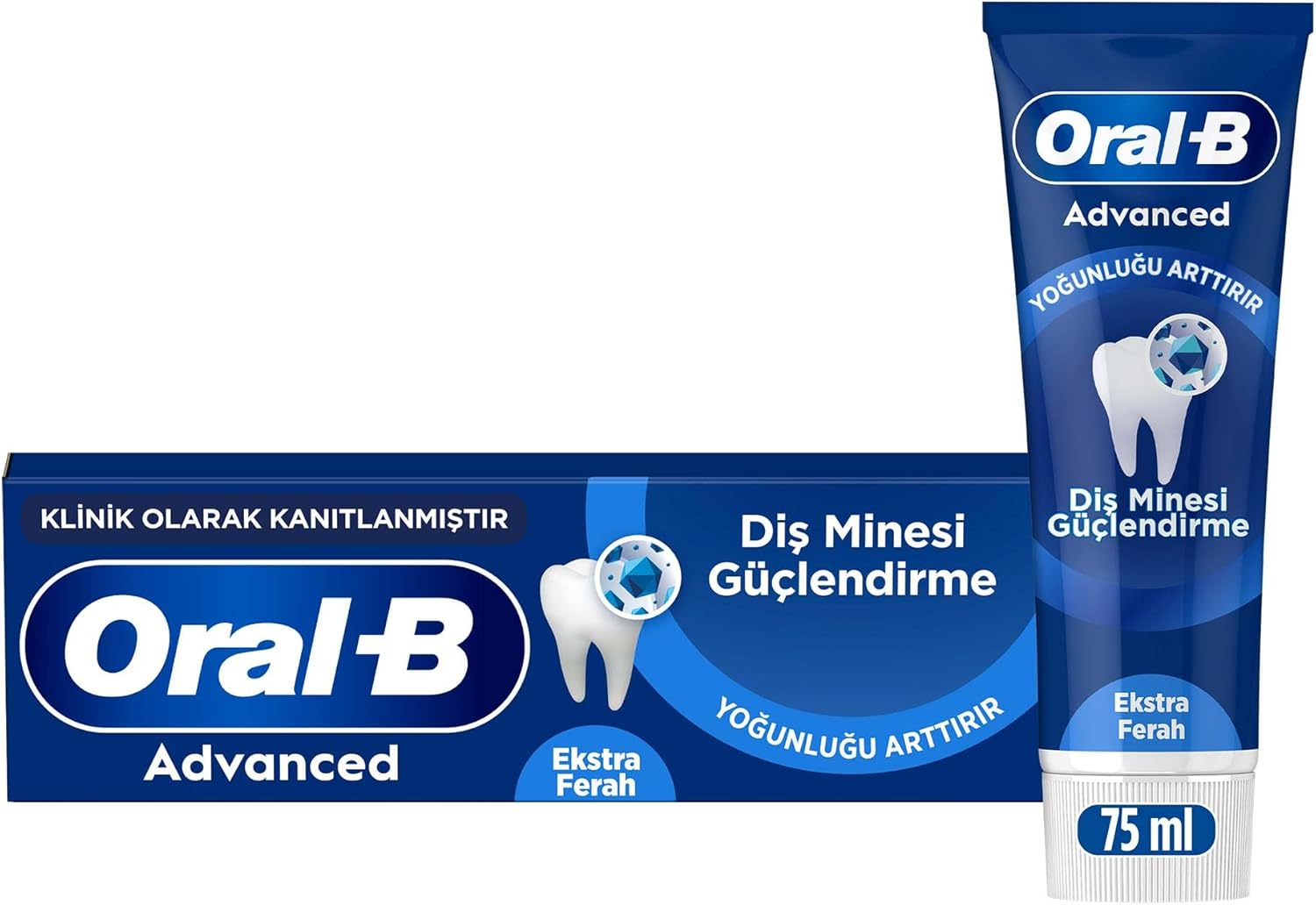 Oral-B Gelişmiş Mine Güçlendirici Temiz Nane Diş Macunu 75ml